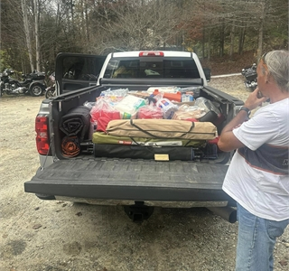 2024 Nov 10 Greenville HOG Chapter for the truck load of love