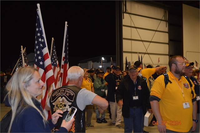 2024 April 27 Blue Ridge Honor Flight Returns (5)