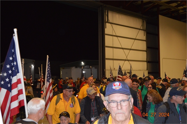 2024 April 27 Blue Ridge Honor Flight Returns (9)