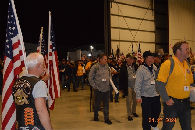 2024 April 27 Blue Ridge Honor Flight Returns (20)