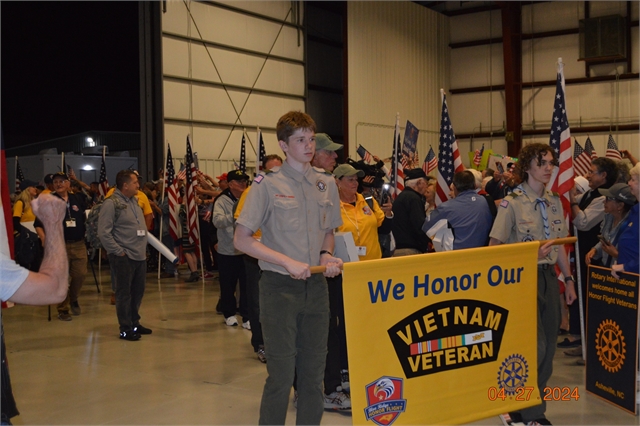 2024 April 27 Blue Ridge Honor Flight Returns (21)