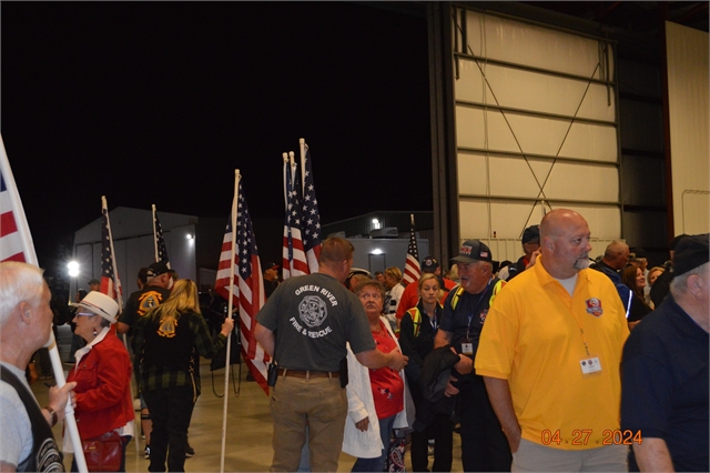 2024 April 27 Blue Ridge Honor Flight Returns (23)
