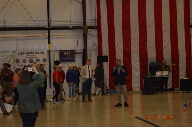 2024 April 27 Blue Ridge Honor Flight Returns (25)