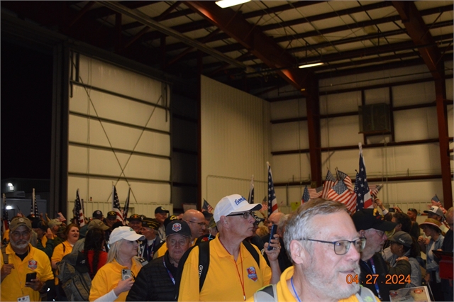 2024 April 27 Blue Ridge Honor Flight Returns (26)
