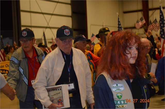 2024 April 27 Blue Ridge Honor Flight Returns (27)