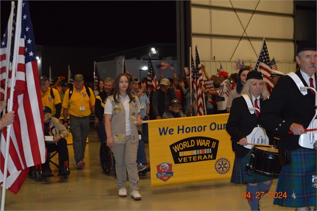 2024 April 27 Blue Ridge Honor Flight Returns (28)