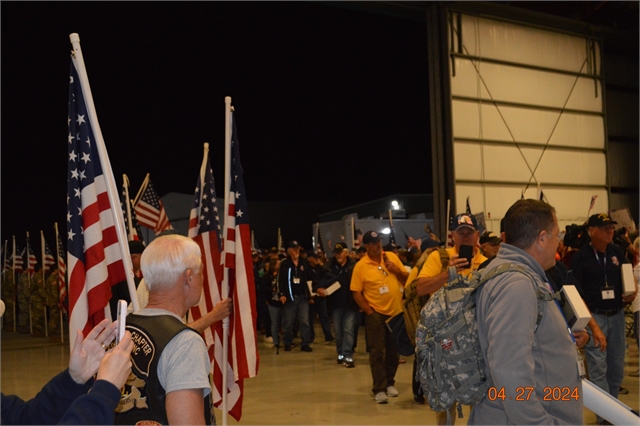 2024 April 27 Blue Ridge Honor Flight Returns (31)