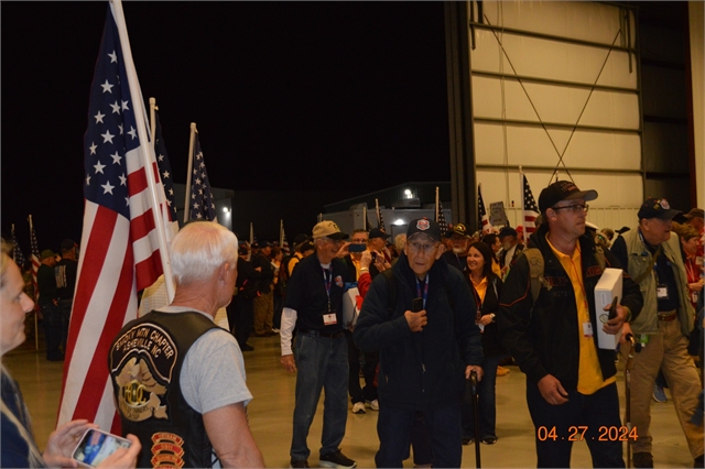 2024 April 27 Blue Ridge Honor Flight Returns (36)