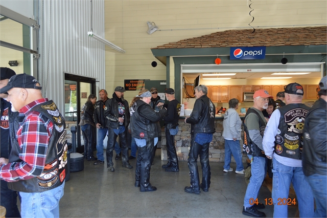 2024 April 13 SMHOG Monthly Meeting & Hoot Nannie Lunch Ride