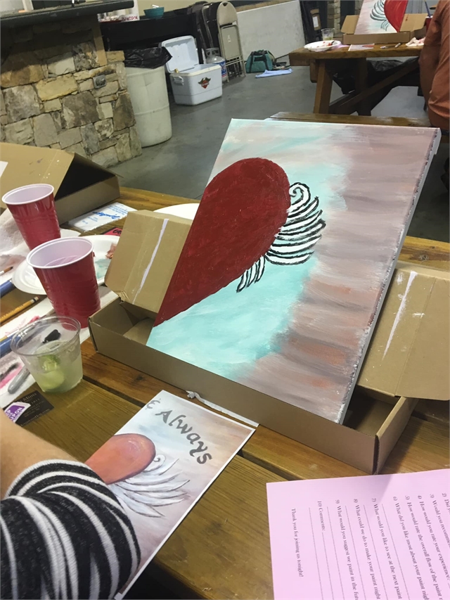 2024 Feb 12 Couples Paint Night