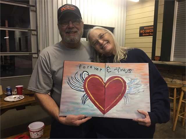 2024 Feb 12 Couples Paint Night