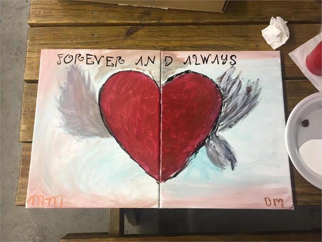 2024 Feb 12 Couples Paint Night