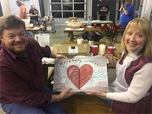 2024 Feb 12 Couples Paint Night