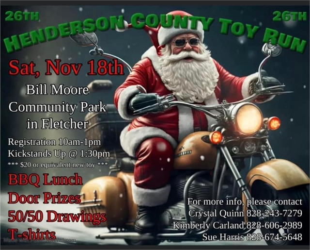 2023 Nov 18 Henderson County Toy Run