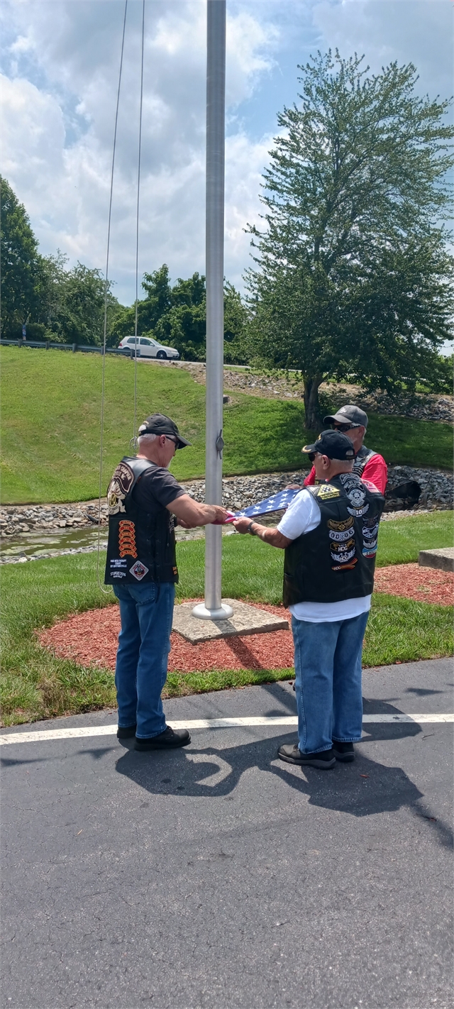 2023 July 02 Patriot Tour - Pass the Flag