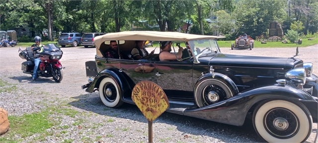 2023 July 21 UK HOG Couple Wedding Ride