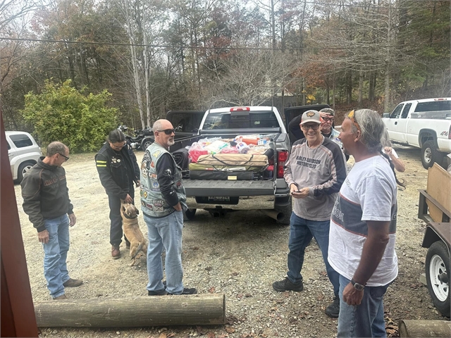 2024 Nov 10 Greenville HOG Chapter for the truck load of love