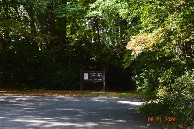 2024 Sept 21 Jeff's Caesars Head Ride