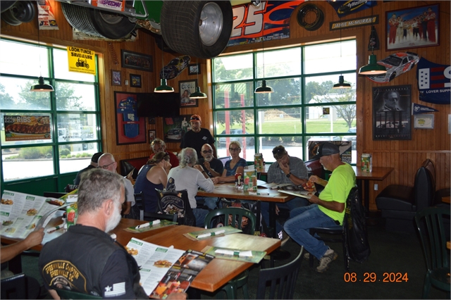 2024 Aug 29 Nation of Patriots, Pass the Flag Tour from H-D Asheville to H-D Greenville, SC