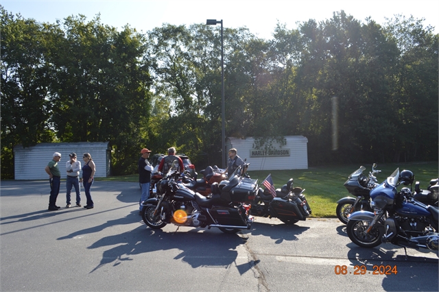 2024 Aug 29 Nation of Patriots, Pass the Flag Tour from H-D Asheville to H-D Greenville, SC