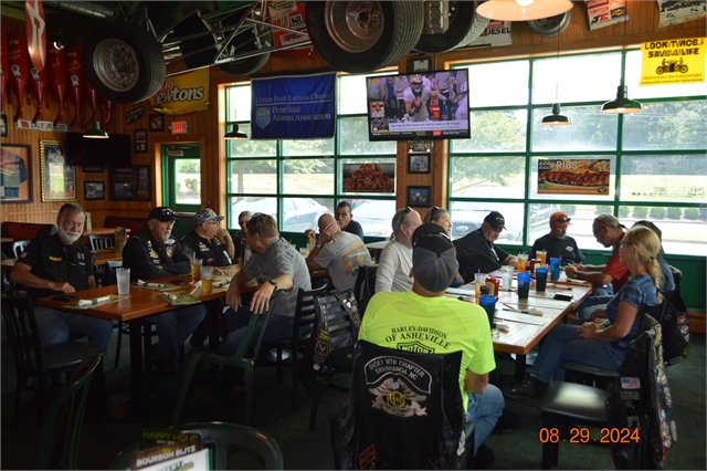 2024 Aug 29 Nation of Patriots, Pass the Flag Tour from H-D Asheville to H-D Greenville, SC