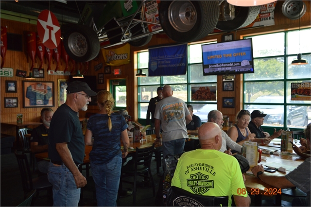2024 Aug 29 Nation of Patriots, Pass the Flag Tour from H-D Asheville to H-D Greenville, SC