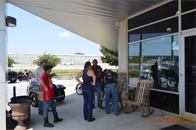 2024 Aug 29 Nation of Patriots, Pass the Flag Tour from H-D Asheville to H-D Greenville, SC