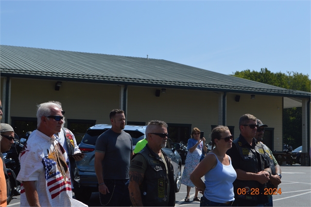 2024 Aug 28 - Nation of Patriots Tour Arrived at H-D Asheville from Johnson City,Tenn (2)