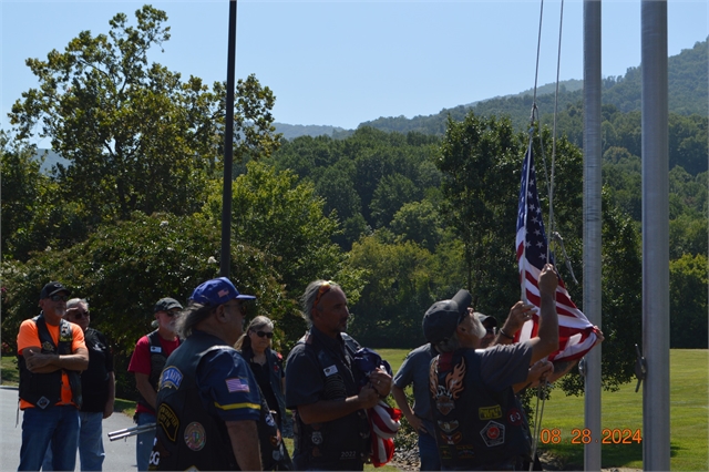 2024 Aug 28 - Nation of Patriots Tour Arrived at H-D Asheville from Johnson City,Tenn (8)