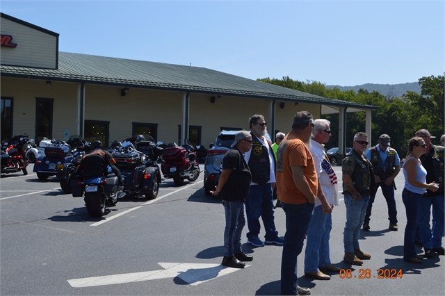 2024 Aug 28 - Nation of Patriots Tour Arrived at H-D Asheville from Johnson City,Tenn (15)