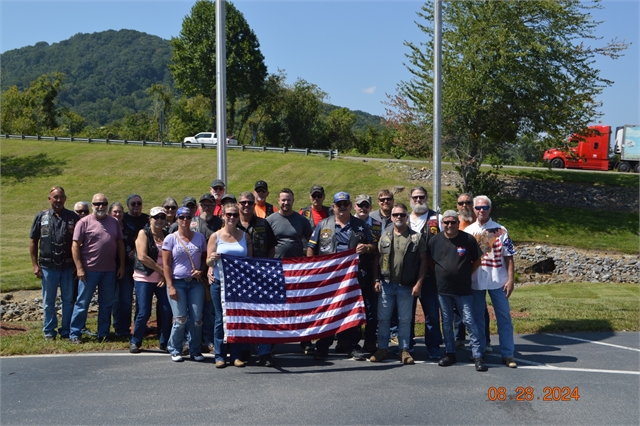 2024 Aug 28 - Nation of Patriots Tour Arrived at H-D Asheville from Johnson City,Tenn (16)