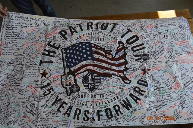 2024 Aug 28 - Nation of Patriots Tour Arrived at H-D Asheville from Johnson City,Tenn (23)